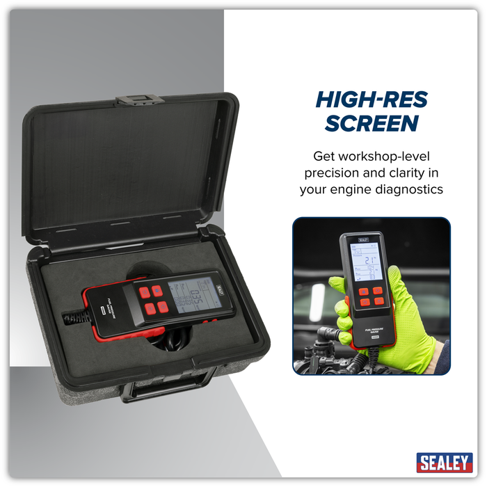 Digital Fuel Injection Pressure Test Kit for GDI Fuel Circuits 6pc | VS566