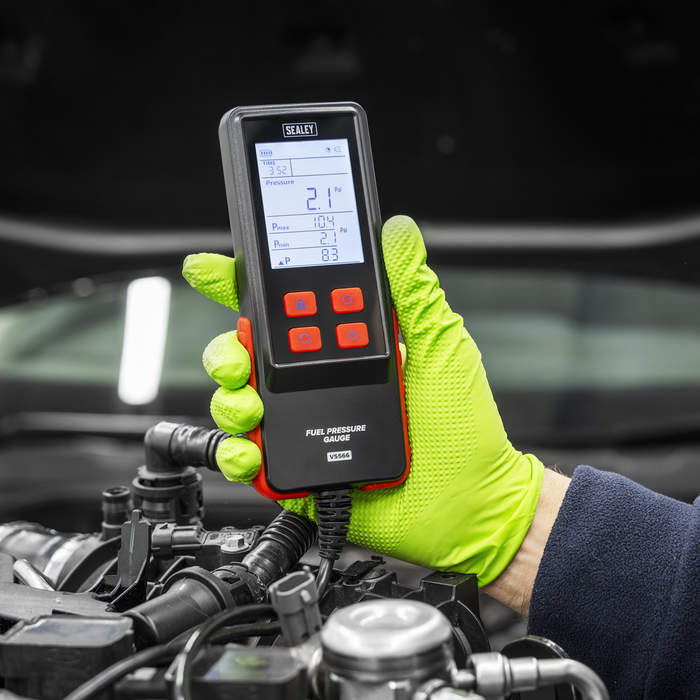Digital Fuel Injection Pressure Test Kit for GDI Fuel Circuits 6pc | VS566