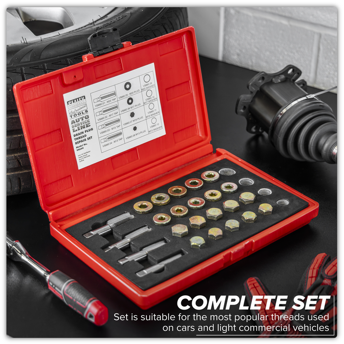 Drain Plug Thread Repair Set | VS660