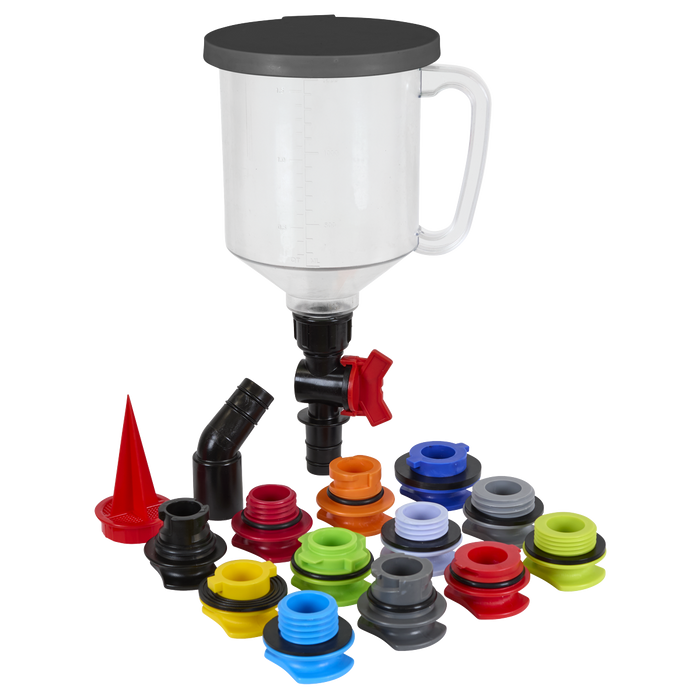 Master Engine Oil Funnel Filling Kit 15pc | VS7107