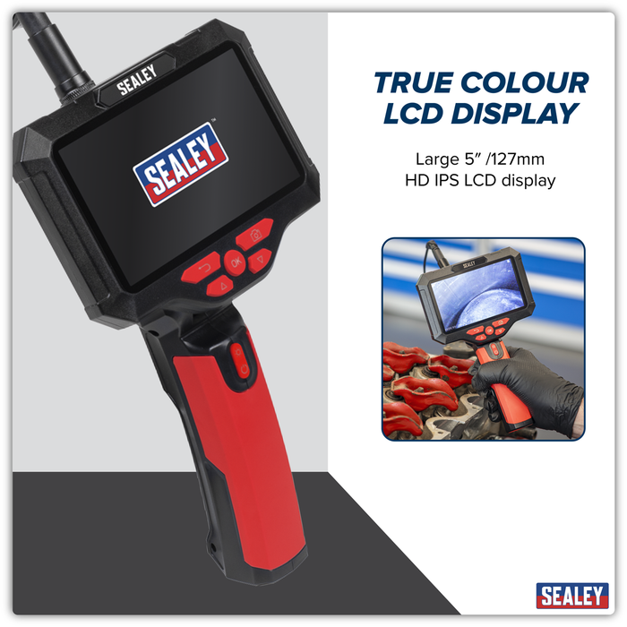 Video Borescope 3.9mm Camera & 5" Screen | VS8117