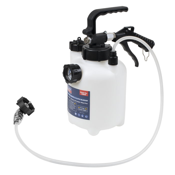 Pneumatic Brake & Clutch Bleeder 2.5L | VS830