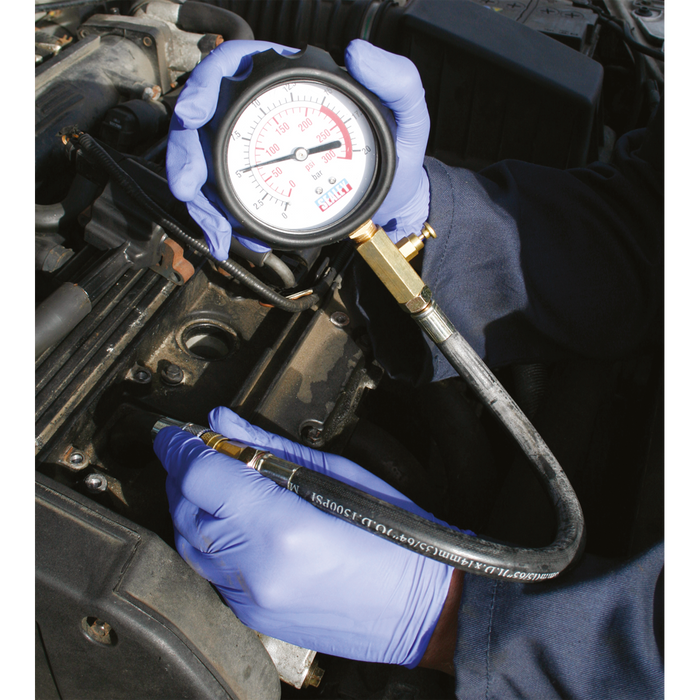 Petrol Compression Tester Deluxe Kit 6pc | VSE300D