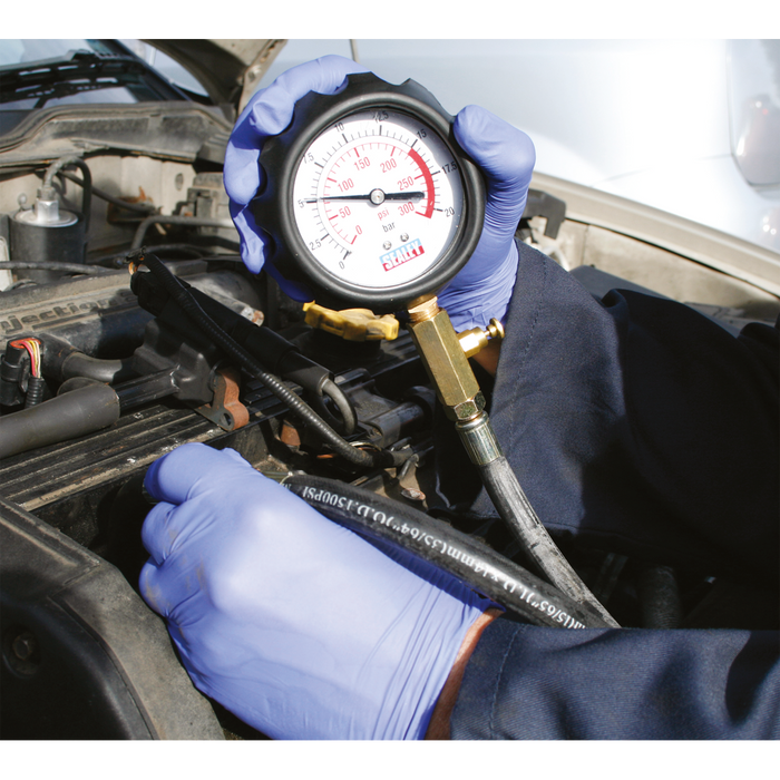 Petrol Compression Tester Deluxe Kit 6pc | VSE300D