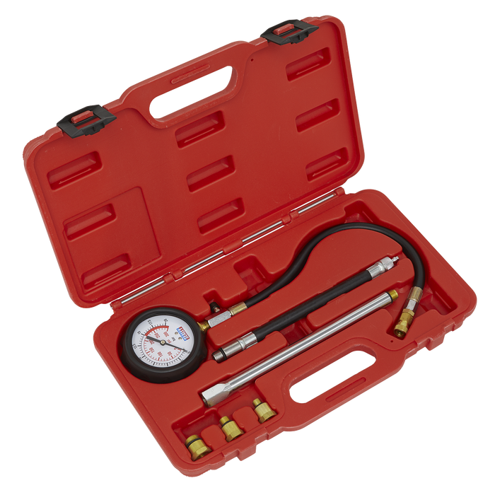 Petrol Compression Tester Deluxe Kit 6pc | VSE300D