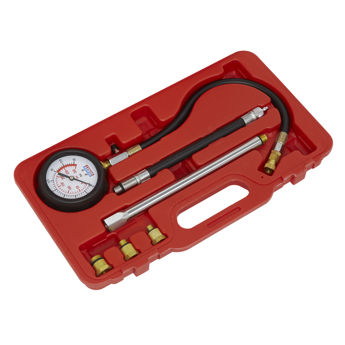 Petrol Compression Tester Deluxe Kit 6pc | VSE300D