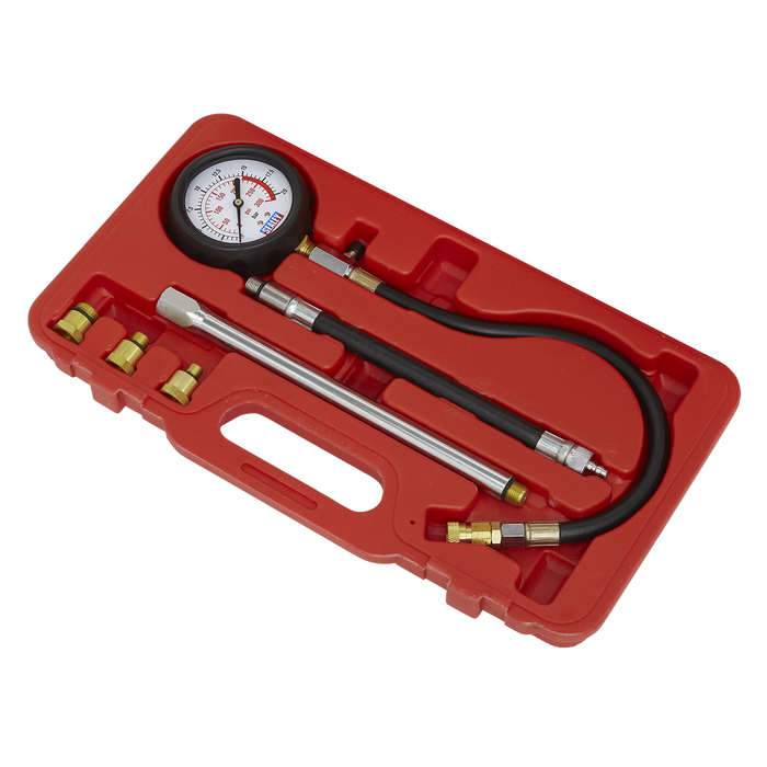 Petrol Compression Tester Deluxe Kit 6pc | VSE300D
