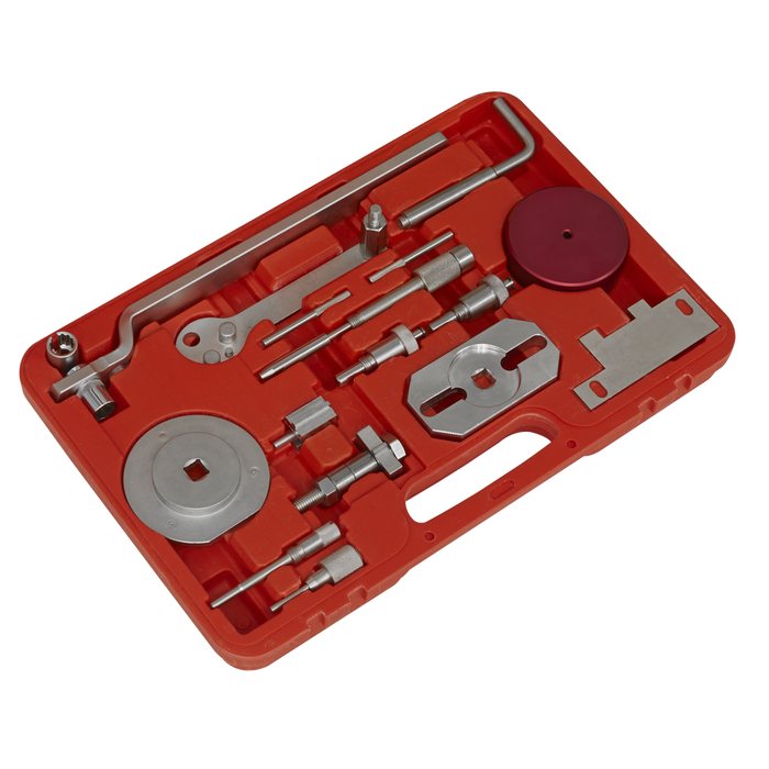 Diesel Engine Timing Tool Kit for Fiat, Ford, Iveco, PSA - 2.2D, 2.3D, 3.0D - Belt/Chain Drive | VSE5036