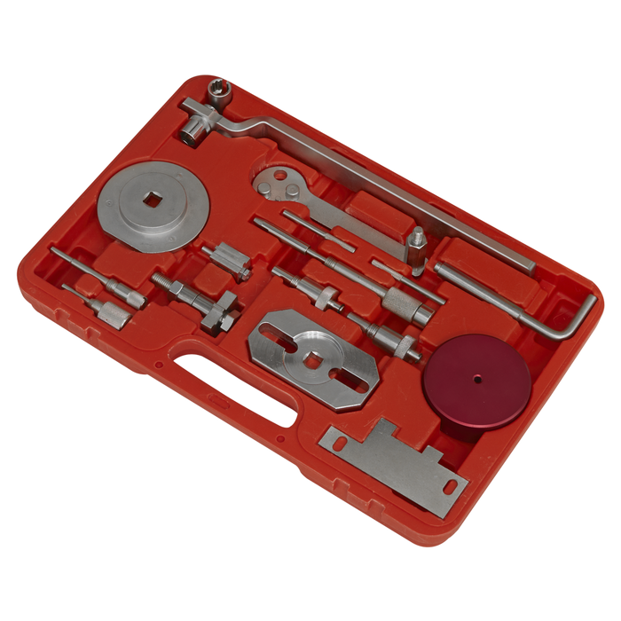 Diesel Engine Timing Tool Kit for Fiat, Ford, Iveco, PSA - 2.2D, 2.3D, 3.0D - Belt/Chain Drive | VSE5036