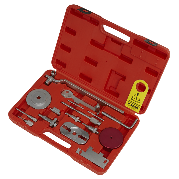 Diesel Engine Timing Tool Kit for Fiat, Ford, Iveco, PSA - 2.2D, 2.3D, 3.0D - Belt/Chain Drive | VSE5036