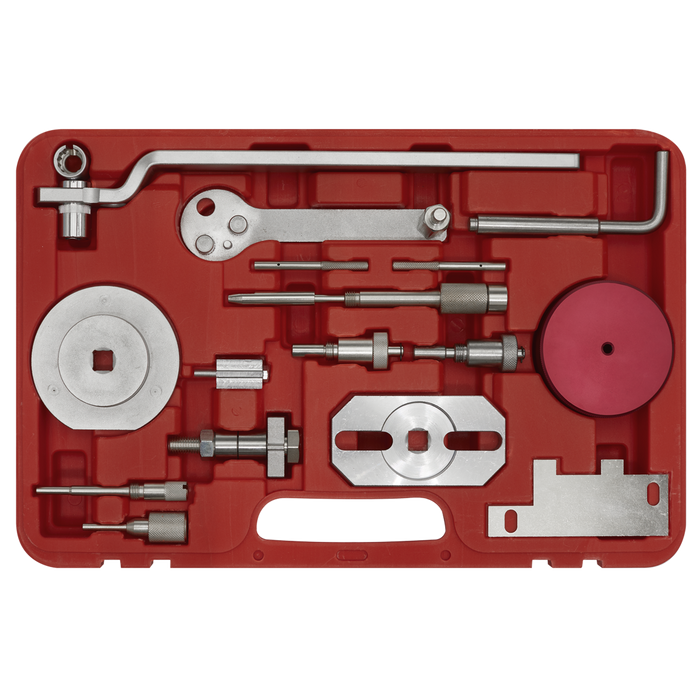 Diesel Engine Timing Tool Kit for Fiat, Ford, Iveco, PSA - 2.2D, 2.3D, 3.0D - Belt/Chain Drive | VSE5036