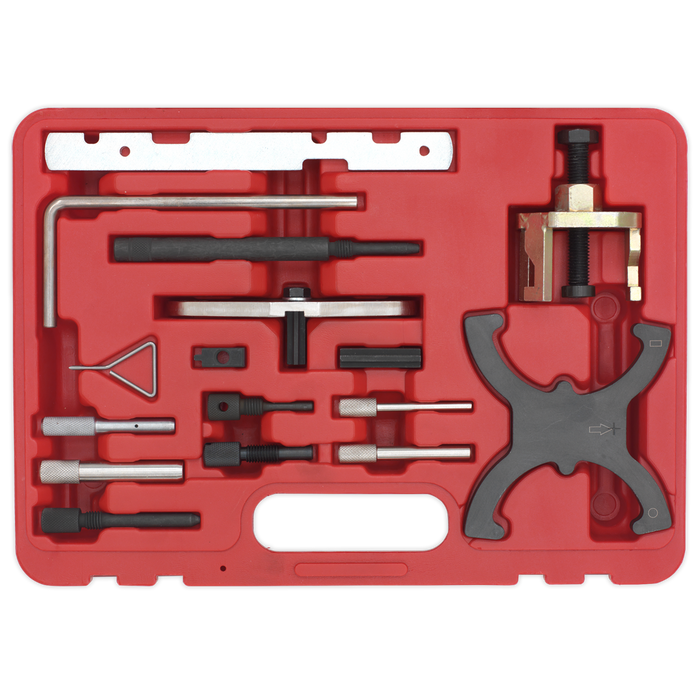 Diesel/Petrol Engine Timing Tool Combination Kit - for Ford, PSA - Belt/Chain Drive | VSE5042A