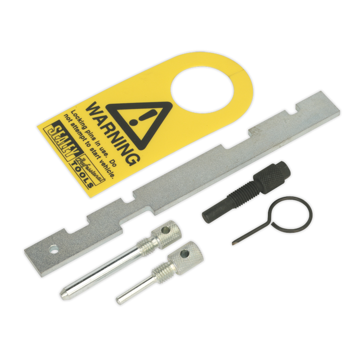 Petrol Engine Timing Tool Kit for Ford, Mazda, Volvo 1.25/1.4/1.6/1.8/2.0/2.3 16v Duratec - Belt/Chain Drive | VSE5515