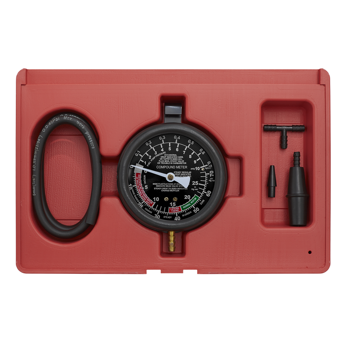 Vacuum & Fuel Pump Pressure Test Gauge Set | VSE952