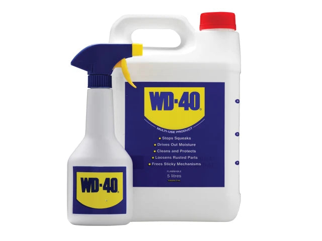 WD-40 Multi-Use Product 5L & Spray Bottle | W/D5LITRESA