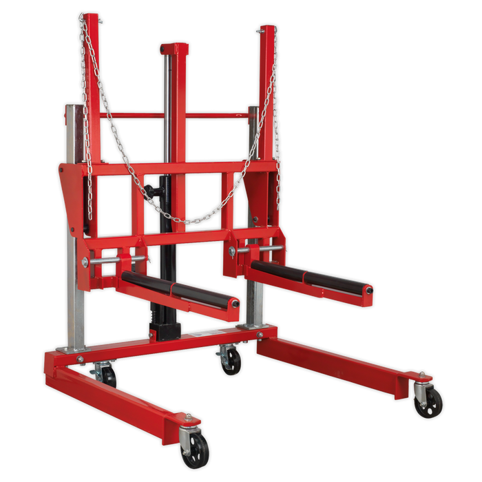 Wheel Removal Trolley with Adjustable Width 500kg Capacity | W508T