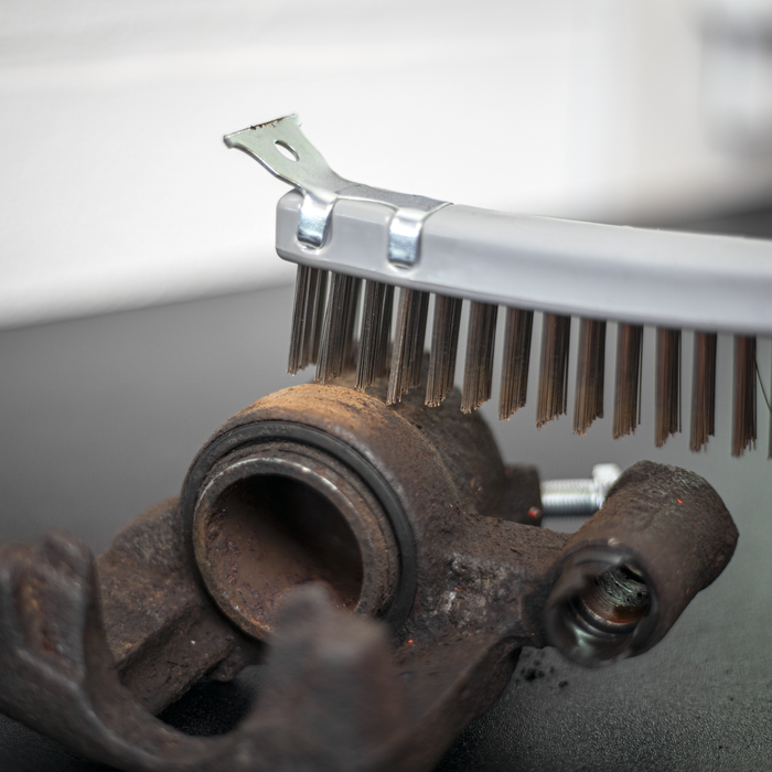 Wire Brush with Stainless Steel Fill & Scraper | WB105