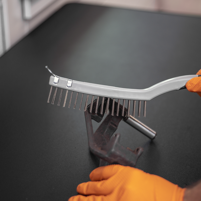 Wire Brush with Stainless Steel Fill & Scraper | WB105