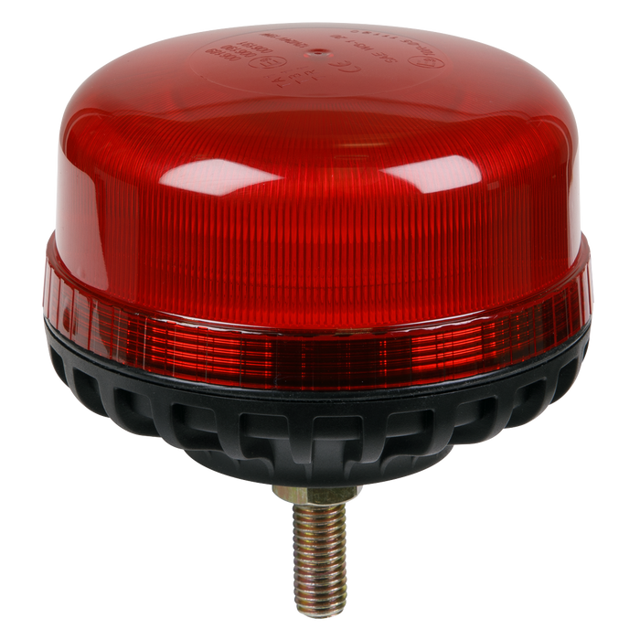 Warning Beacon with 12mm Bolt Fixing 36W SMD LED 12/24V - Red | WB951LEDR