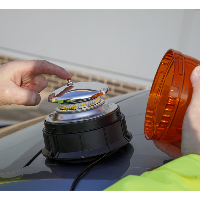 Warning Beacon with Magnetic Base 20W SMD LED 12/24V | WB954LED