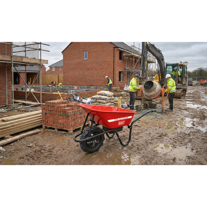Electric Wheelbarrow 150kg Capacity | WBR150E