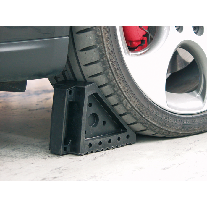 Rubber Wheel Chocks - Pair | WC01