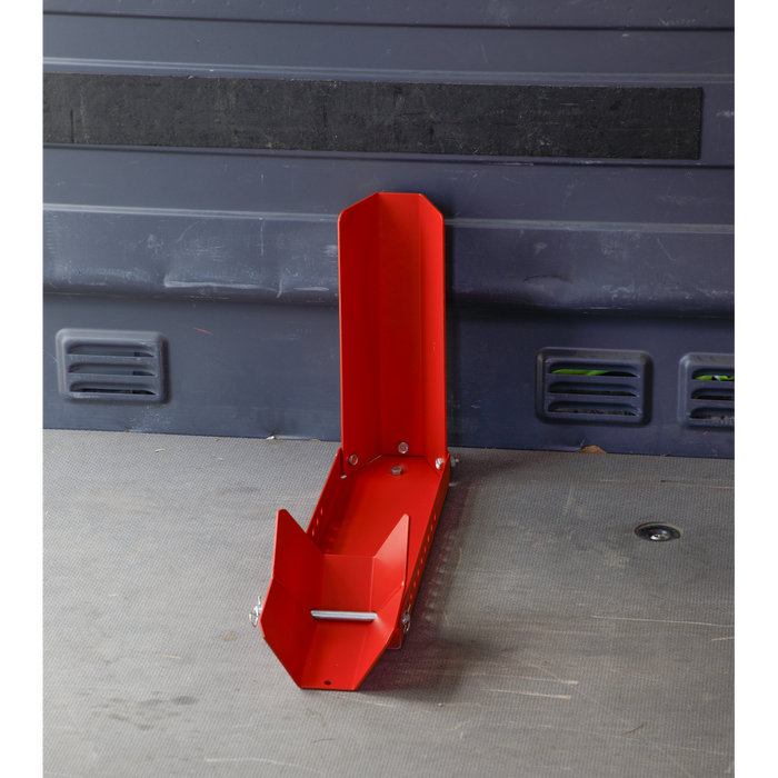 Bolt Down Motorcycle Roll-in Wheel Clamp | WCR02