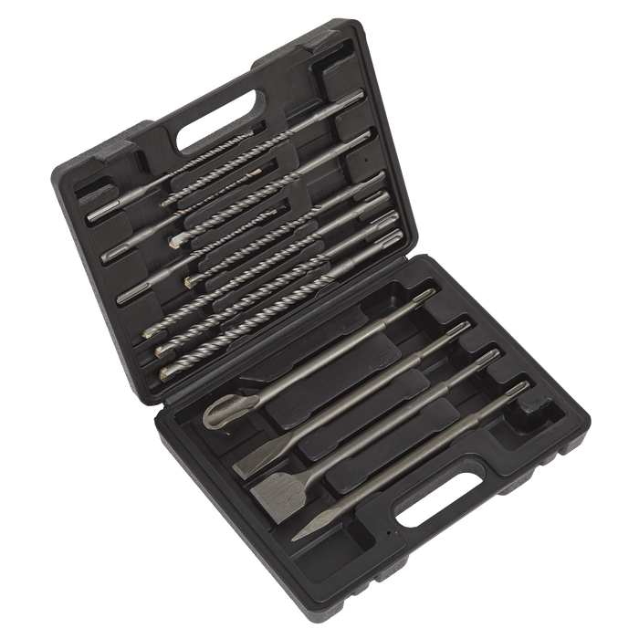 Worksafe® SDS Plus Drill Bit & Chisel Set 13pc | WDCS
