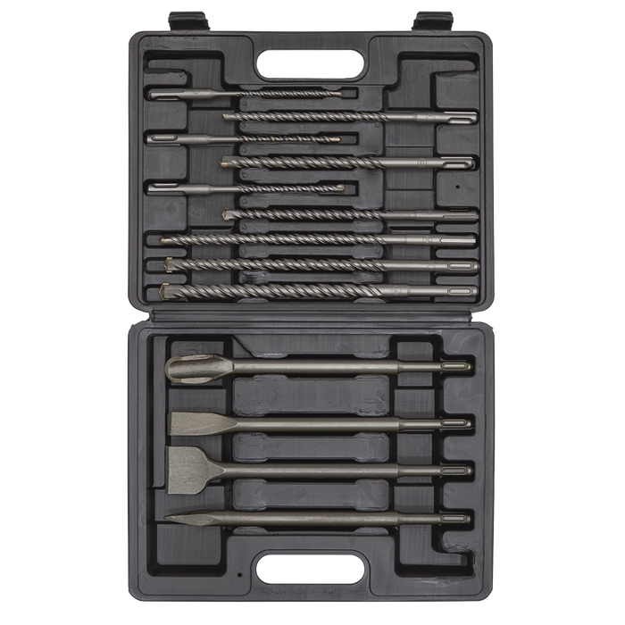 Worksafe® SDS Plus Drill Bit & Chisel Set 13pc | WDCS