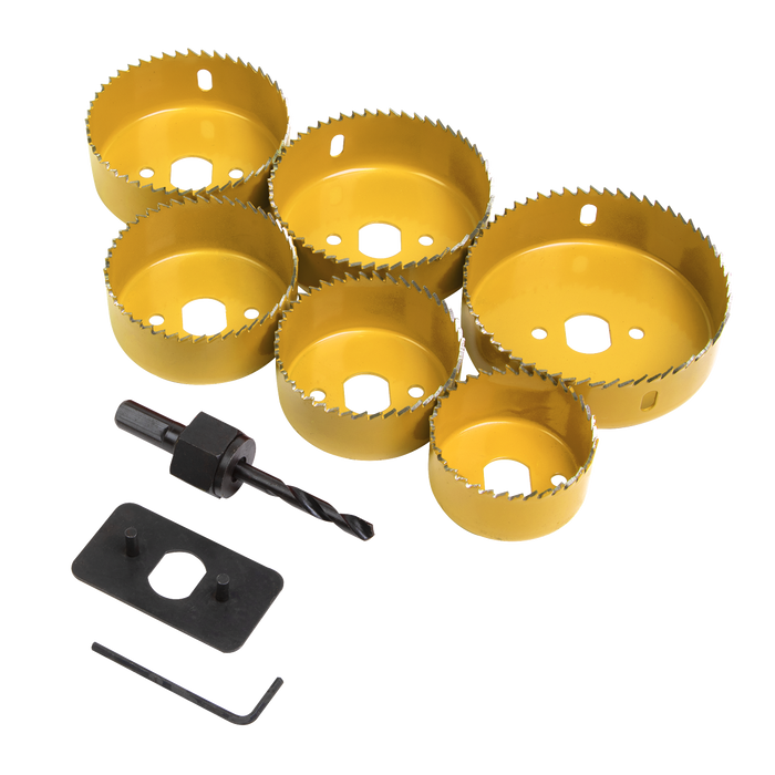 Worksafe® Downlight Hole Saw Kit 9pc | WDLK