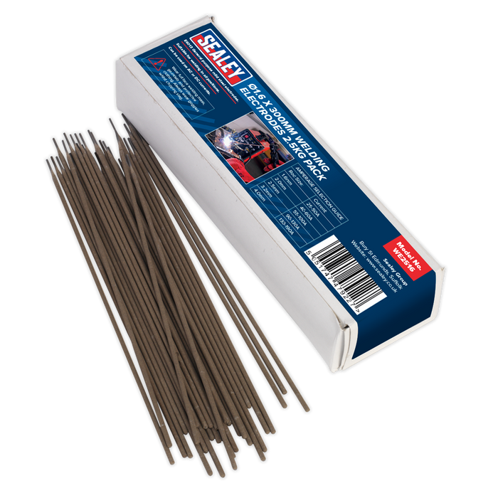 Welding Electrodes 1.6 x 300mm - 2.5kg Pack | WE2516