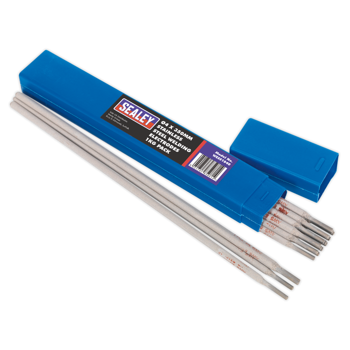 Stainless Steel Welding Electrodes 4 x 350mm - 1kg Pack | WESS1040