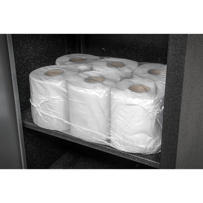 2-Ply Embossed White Paper Roll 60m - Pack of 6 | WHT60