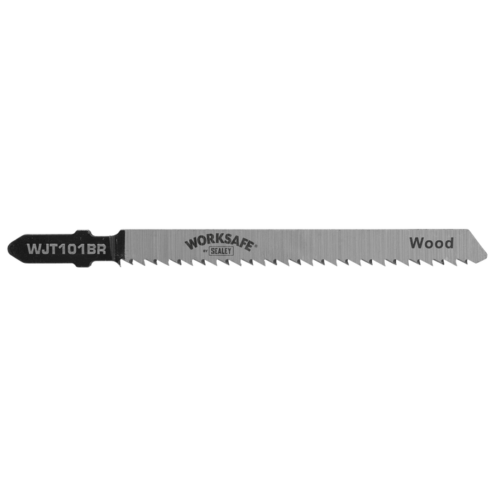 Jigsaw Blade for Wood & Plastics 75mm 10tpi - Pack of 5 | WJT101BR