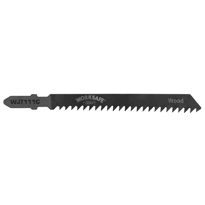 Jigsaw Blade for Soft Wood & Plastics 75mm 8tpi - Pack of 5 | WJT111C