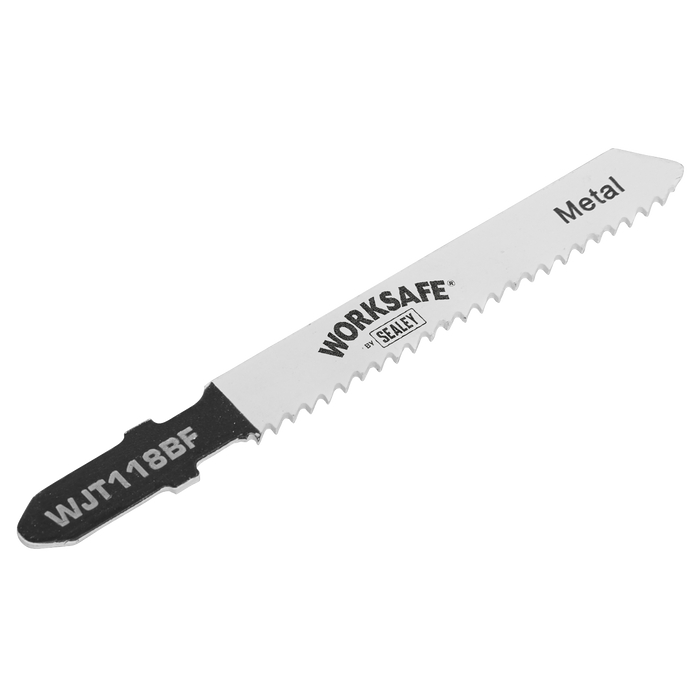 Worksafe® Jigsaw Blade for Metal 55mm 12tpi - Pack of 5 | WJT118BF