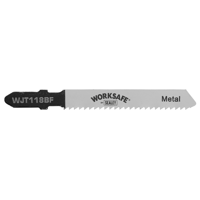 Worksafe® Jigsaw Blade for Metal 55mm 12tpi - Pack of 5 | WJT118BF