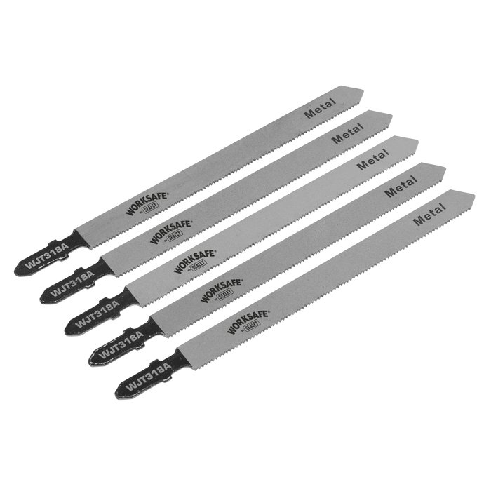 Jigsaw Blade for Metal 105mm 21tpi - Pack of 5 | WJT318A