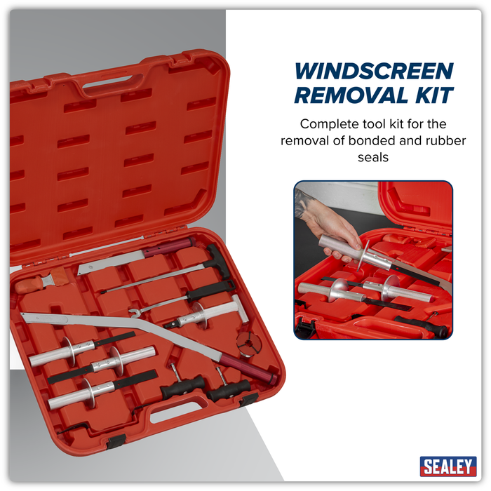Windscreen Removal Tool Kit 14pc | WK14
