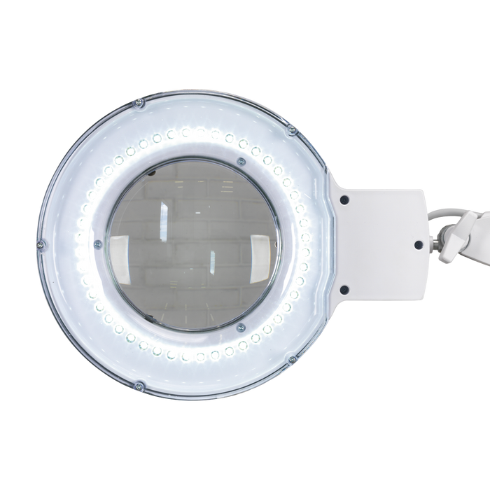 Bench Mounting Magnifying Worklight 48 SMD LED 230V | WL483D