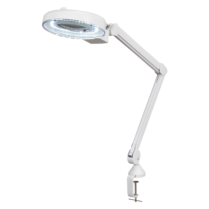 Bench Mounting Magnifying Worklight 48 SMD LED 230V | WL483D