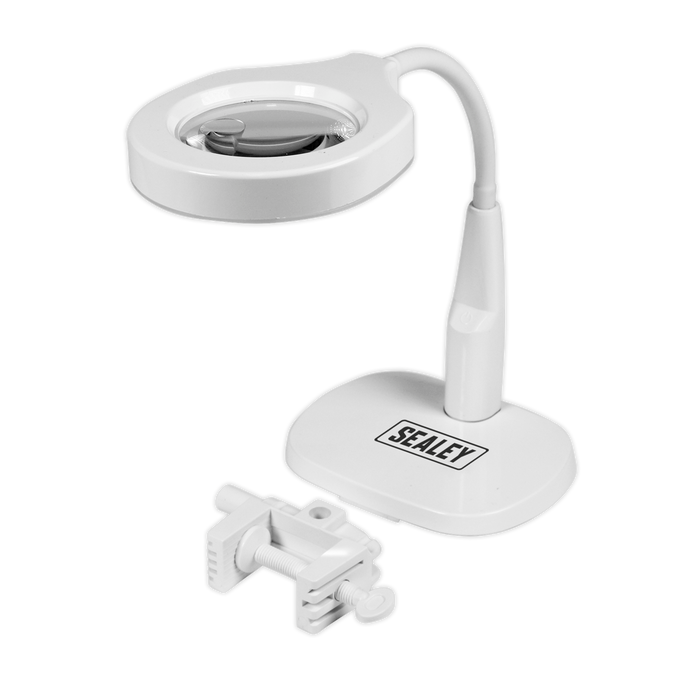 Dimmable Dual Mounting Magnifying Worklight 45 SMD LED 230V | WL53/8D