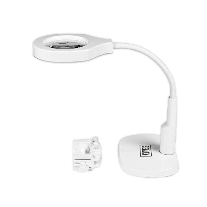 Dimmable Dual Mounting Magnifying Worklight 45 SMD LED 230V | WL53/8D