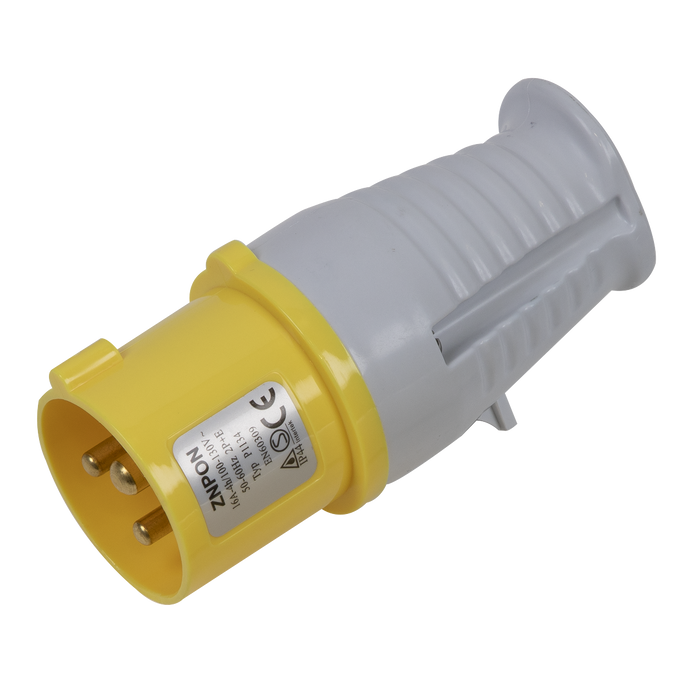 2P+E Plug 110V 16A | WP11016