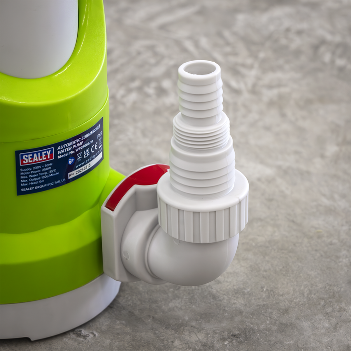 Submersible Water Pump Automatic 100L/min 230V | WPC100A