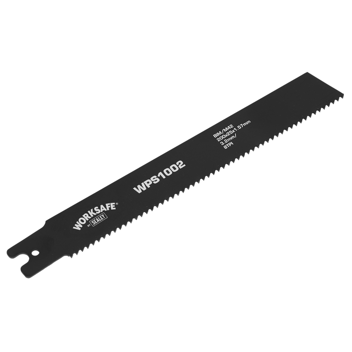 Worksafe® Pipe Saw Blade 200 x 25 x 1.7mm 8tpi - Pack of 5 | WPS1002