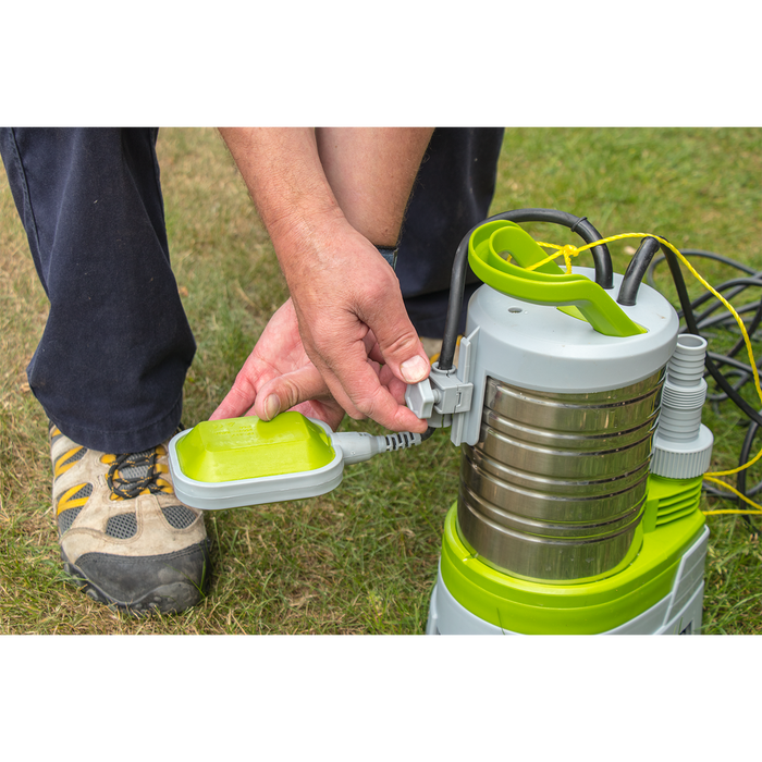 Submersible Stainless Water Pump Automatic Dirty Water 225L/min 230V | WPS225P