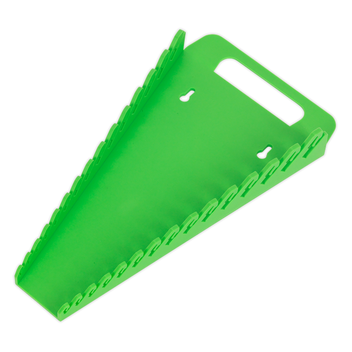 Premier Spanner Rack Capacity 15 Spanners - Hi-Vis Green | WR08HV