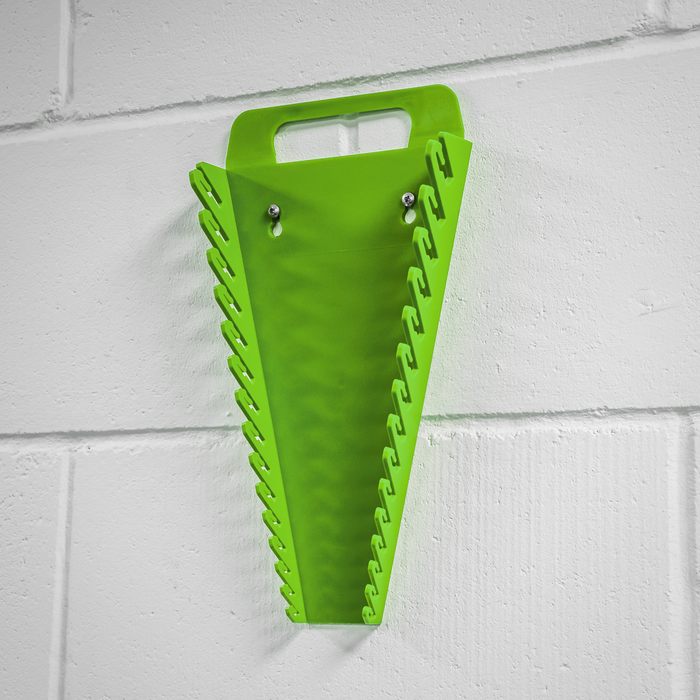 Premier Spanner Rack Capacity 15 Spanners - Hi-Vis Green | WR08HV