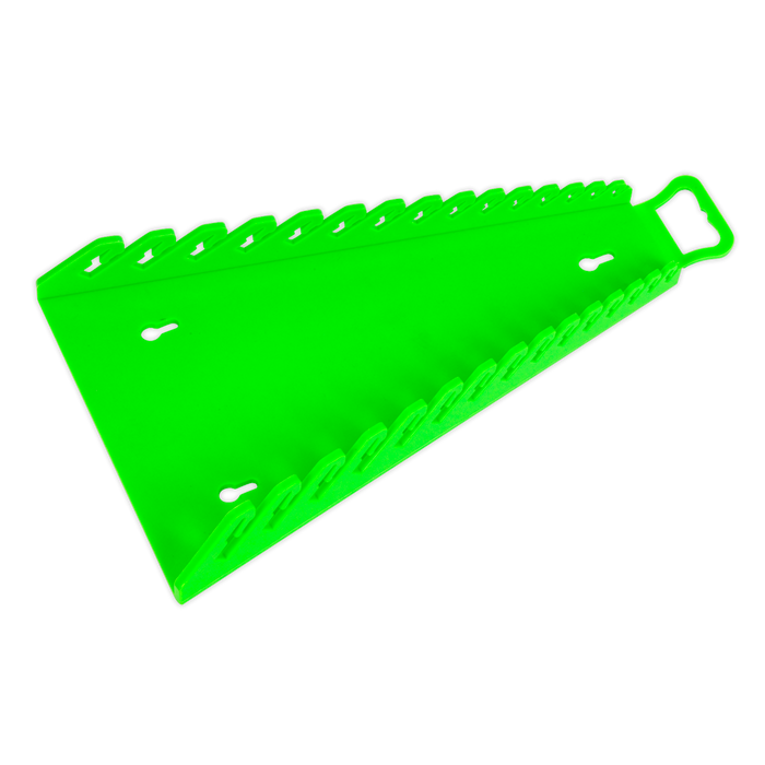 Premier Reverse Spanner Rack Capacity 15 Spanners - Hi-Vis Green | WR09HV